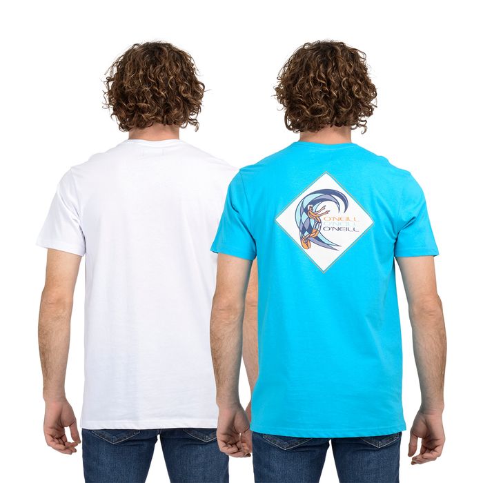 PACK 2 POLERAS MAINE AZUL CLARO - BLANCO