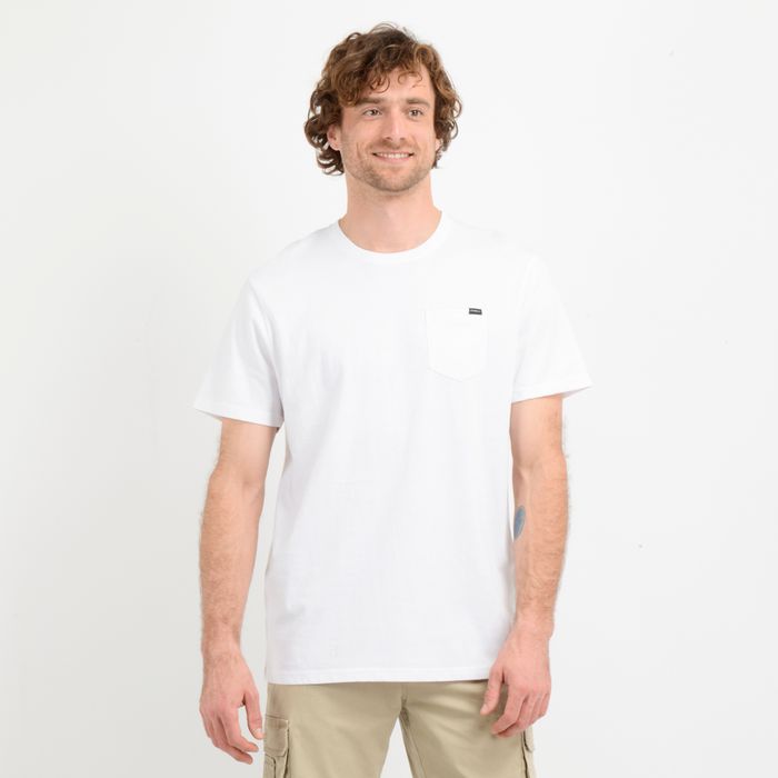 POLERA MANGA CORTA EAST CLIFF  BLANCO