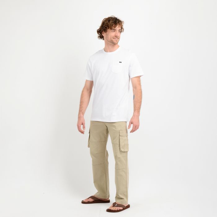 POLERA MANGA CORTA EAST CLIFF  BLANCO