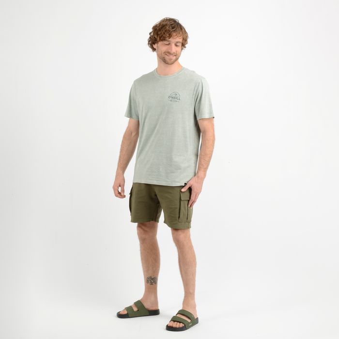 POLERA MANGA CORTA RIP VERDE