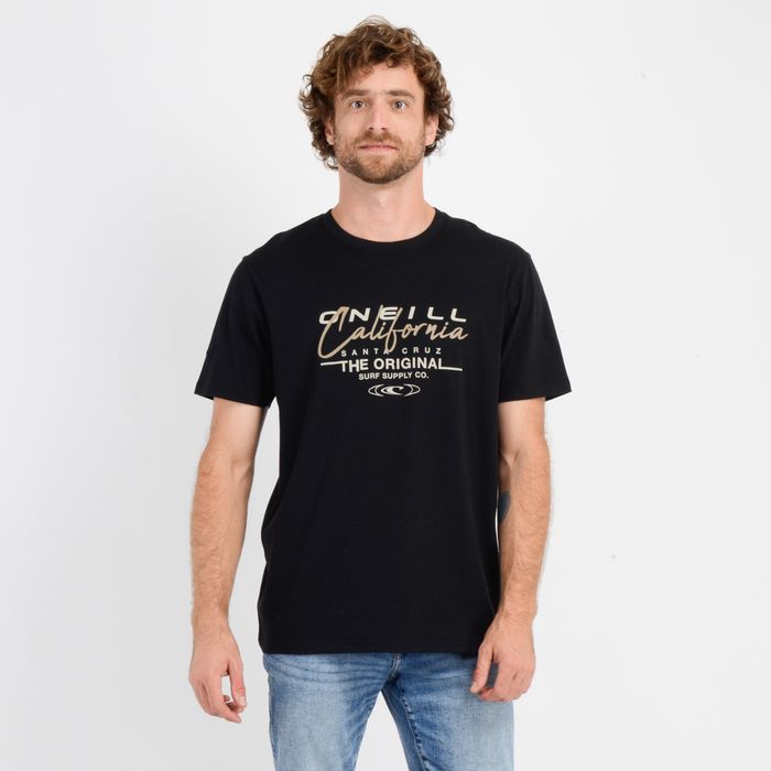 POLERA MANGA CORTA CALI NEGRO