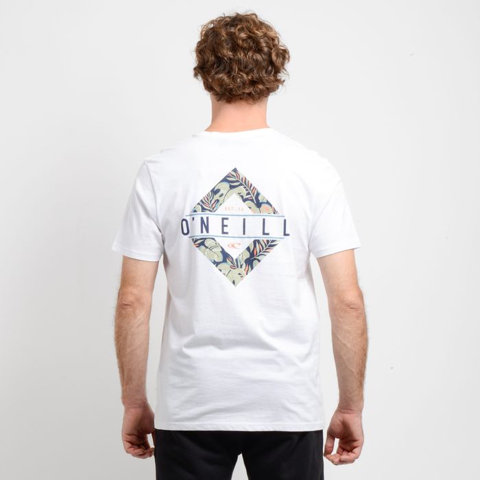 POLERA MANGA CORTA BRACKETS  BLANCO