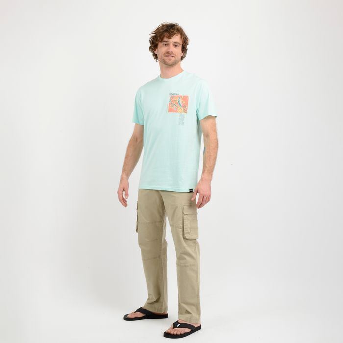 POLERA MANGA CORTA TROPIC  AZUL