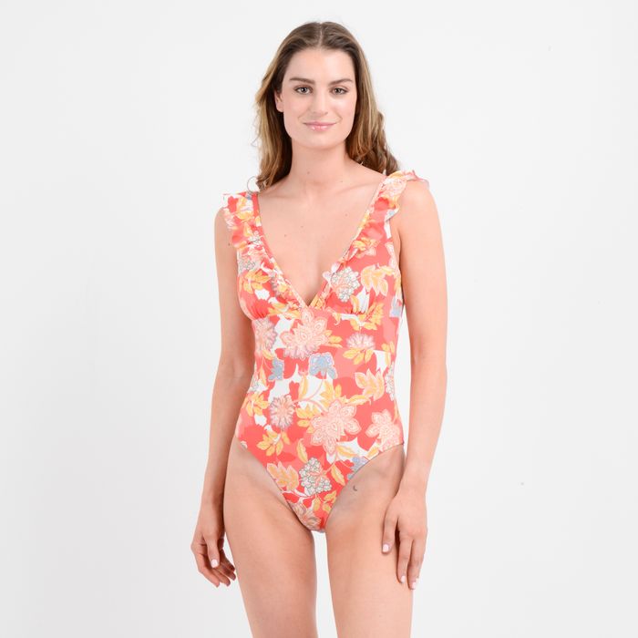 TRAJE DE BAÑO ENTERO ANTALYA SWIM  ROJO