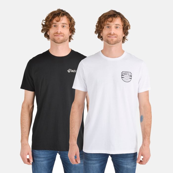 PACK 2 POLERAS LONG BEACH NEGRO