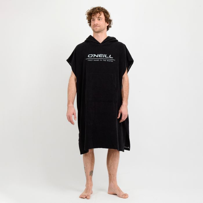 PONCHO TOALLA CALI NEGRO