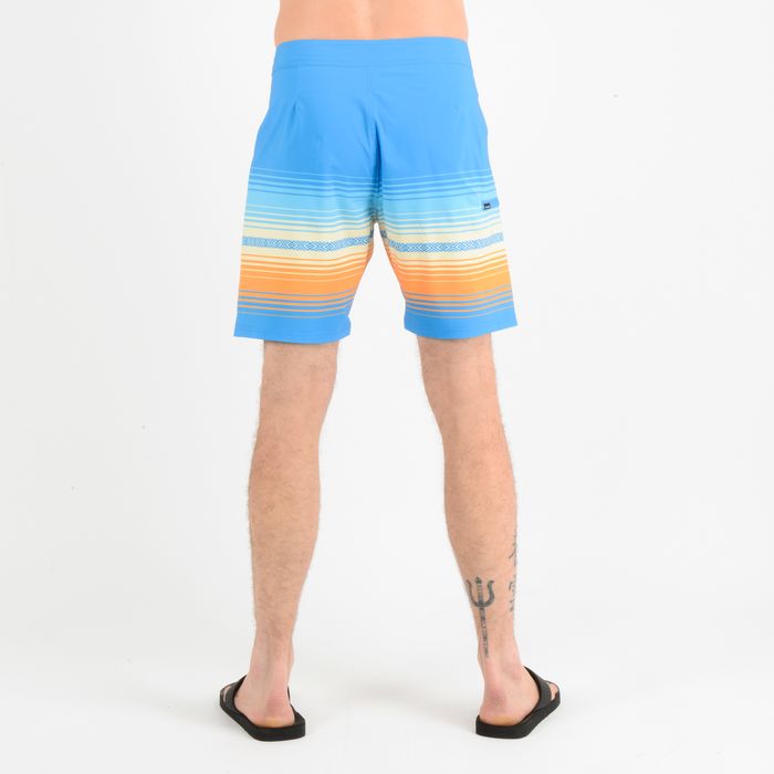 BOARDSHORT HEAT STRIPE  AZUL