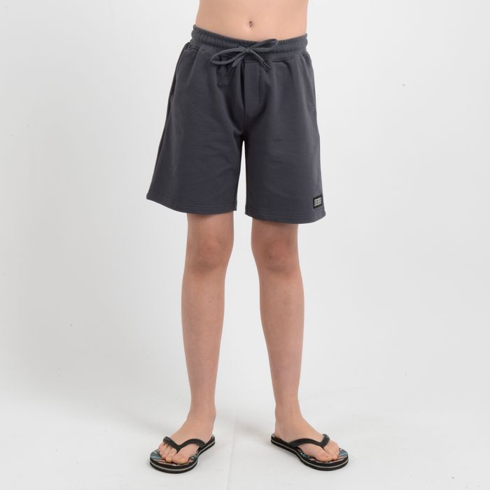 BERMUDA LOW KEY BOY  GRIS OSCURO