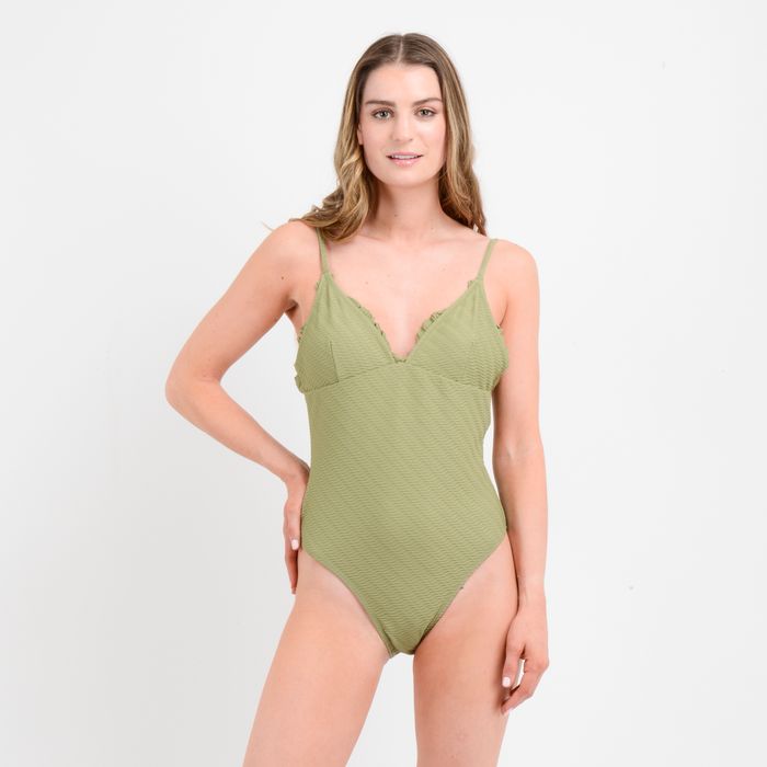 TRAJE DE BAÑO ENTERO PORTO  VERDE