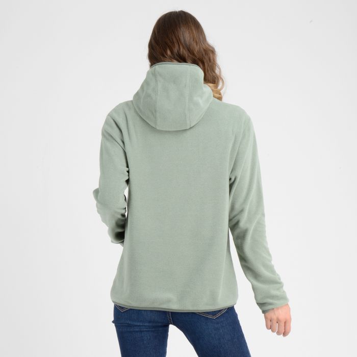 POLERON HALF ASPEN HOODIE VERDE
