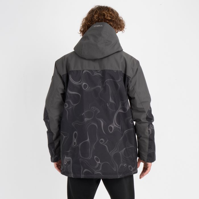 PARKA TECNICA TEXTURE JACKET GRIS OSCURO 10K/10K
