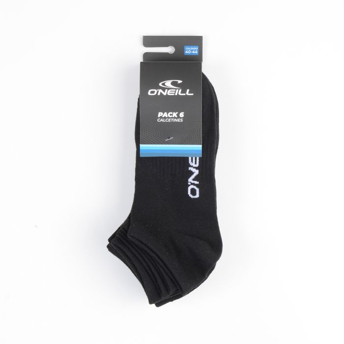 CALCETINES SIXPACK DAILY SNEAKER NEGRO