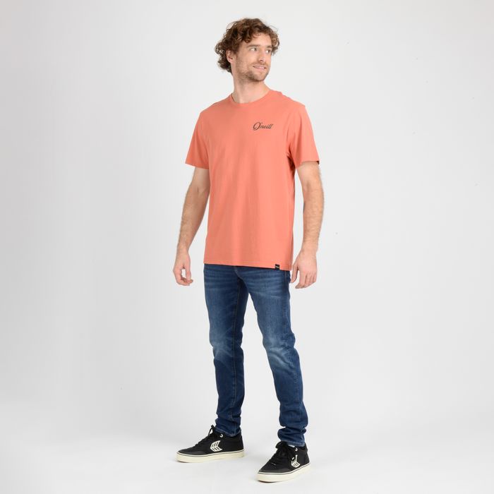 POLERA MANGA CORTA COMBO  NARANJO