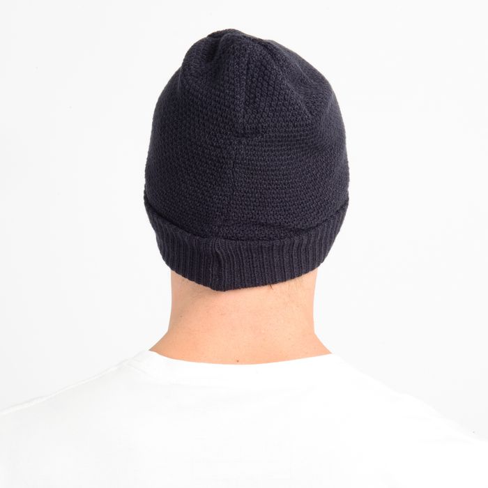 BEANIES WAFFLE  AZUL OSCURO