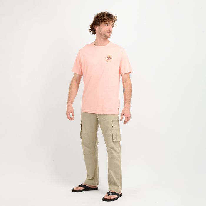 POLERA MANGA CORTA BEACH  NARANJO