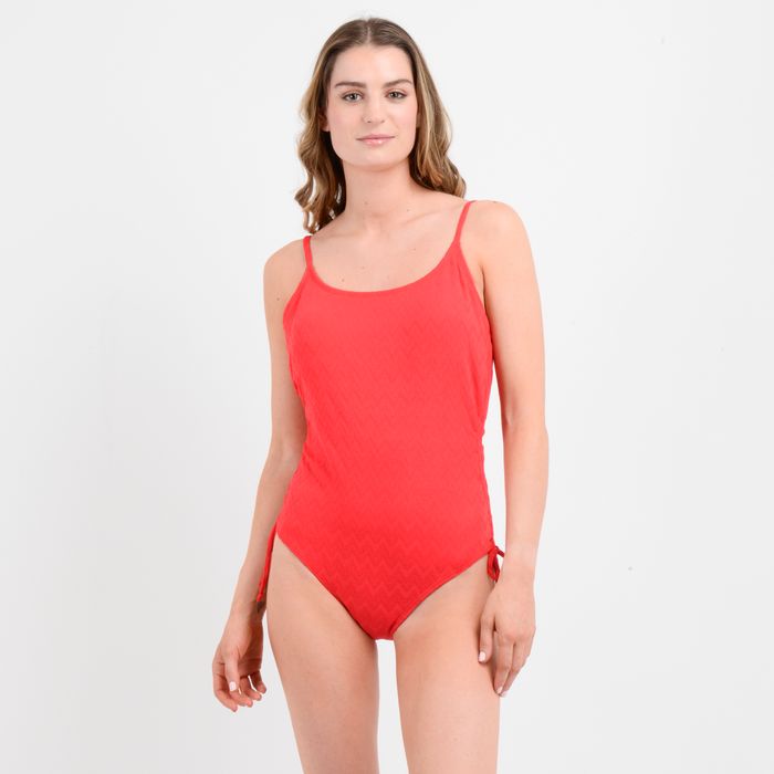 TRAJE DE BAÑO ENTERO JODIE  ROJO