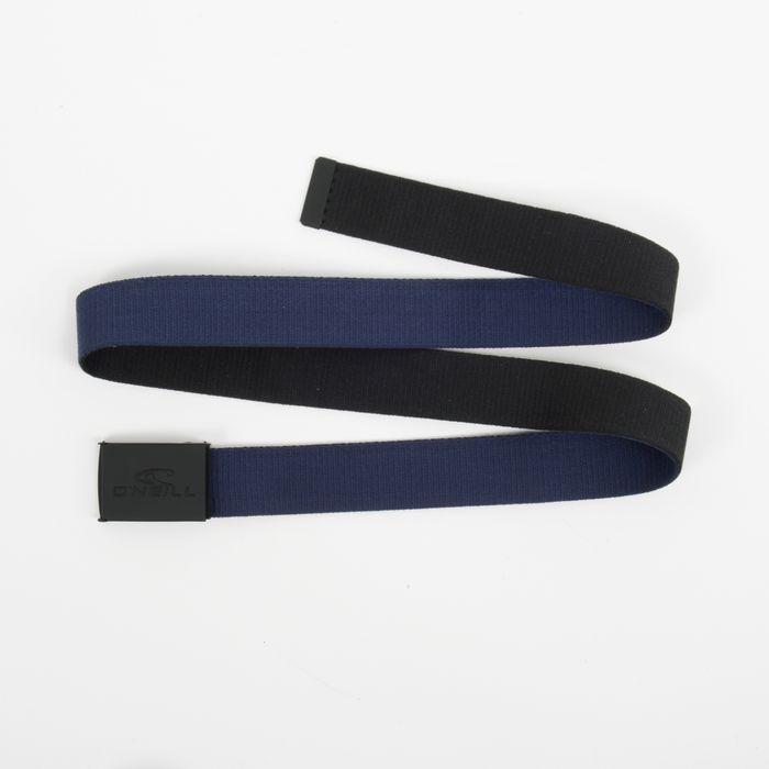CINTURON REVERSIBLE SNAP NEGRO-AZUL