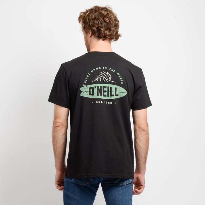 POLERA MANGA CORTA JOY WAVE NEGRO