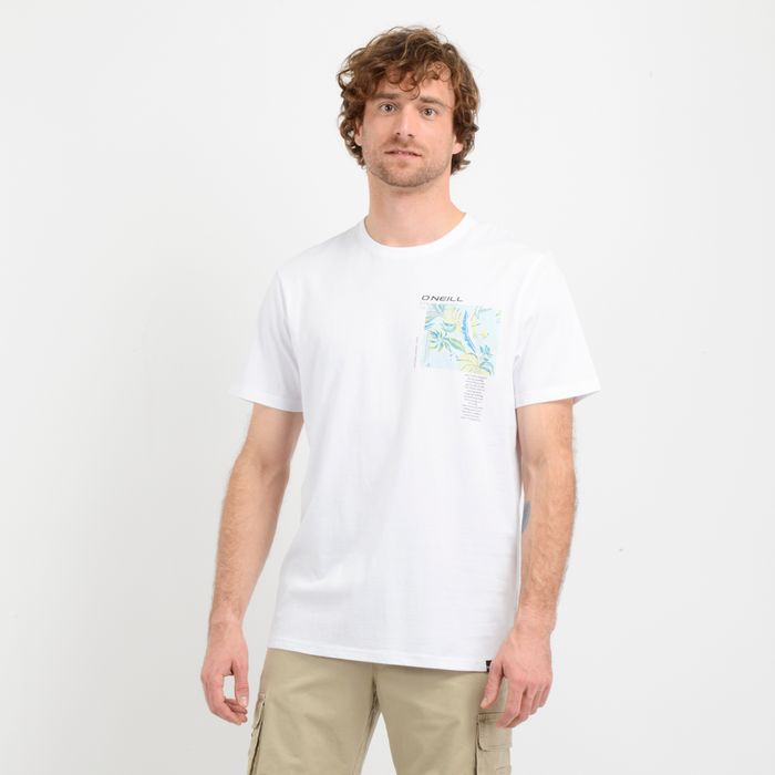POLERA MANGA CORTA TROPIC  BLANCO