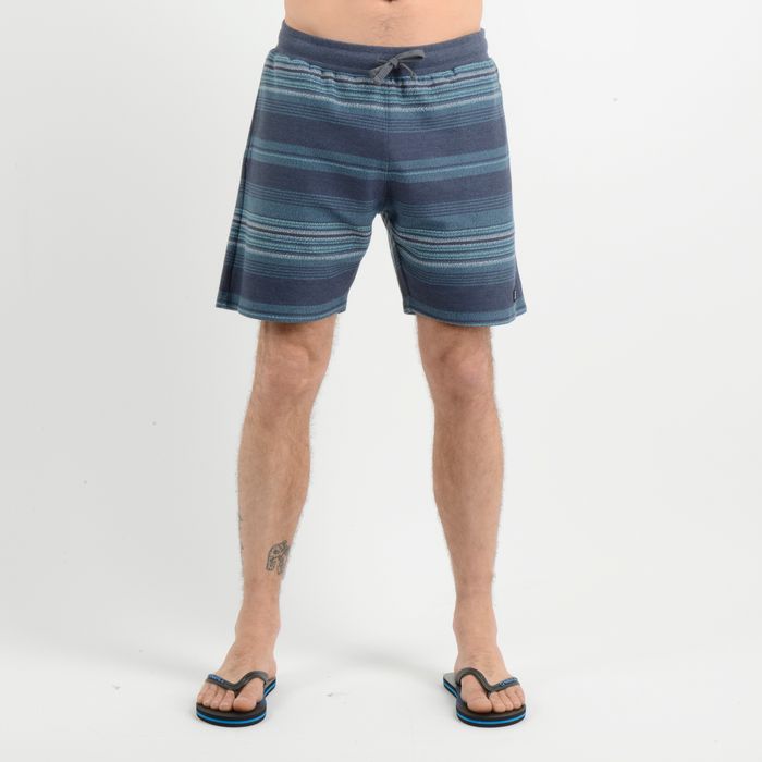 BERMUDA BAVARO  STRIPE SHORT  AZUL