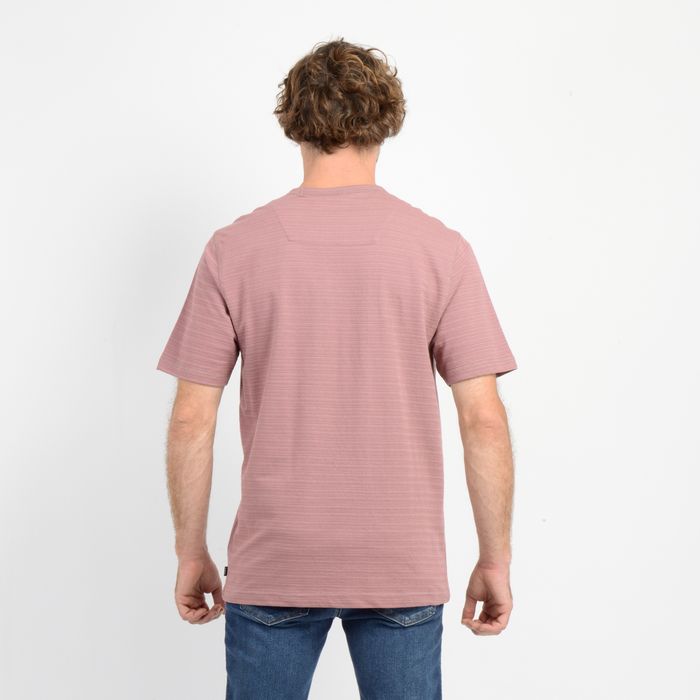 POLERA MANGA CORTA TORREY II ROSADO OSCURO