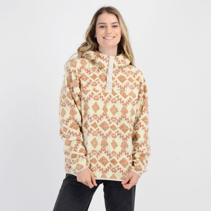 POLERON POLAR RETRO IKAT  BEIGE