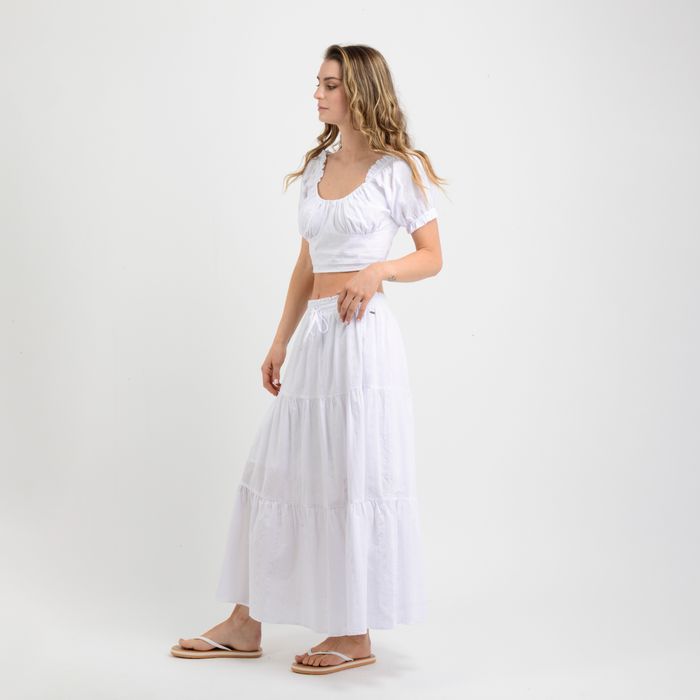 BLUSA MANGA CORTA SIENA  BLANCO