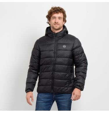 PARKA GLASSY PUFF II NEGRO