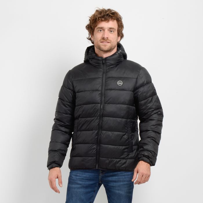PARKA GLASSY PUFF II NEGRO