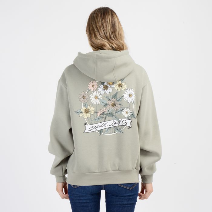 POLERON BYRON HOODY  VERDE CLARO