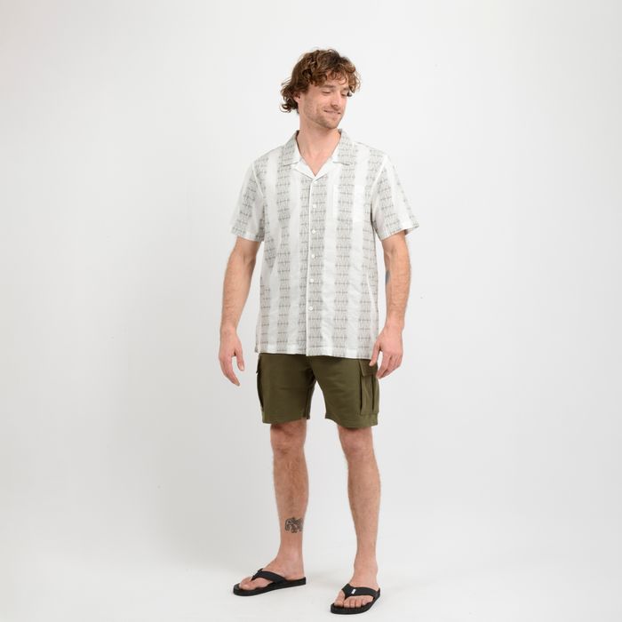 CAMISA MANGA CORTA IRIE  BEIGE