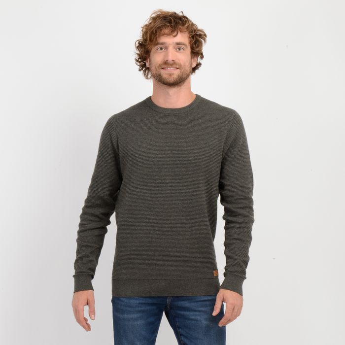 SWEATER VIBE  VERDE OSCURO