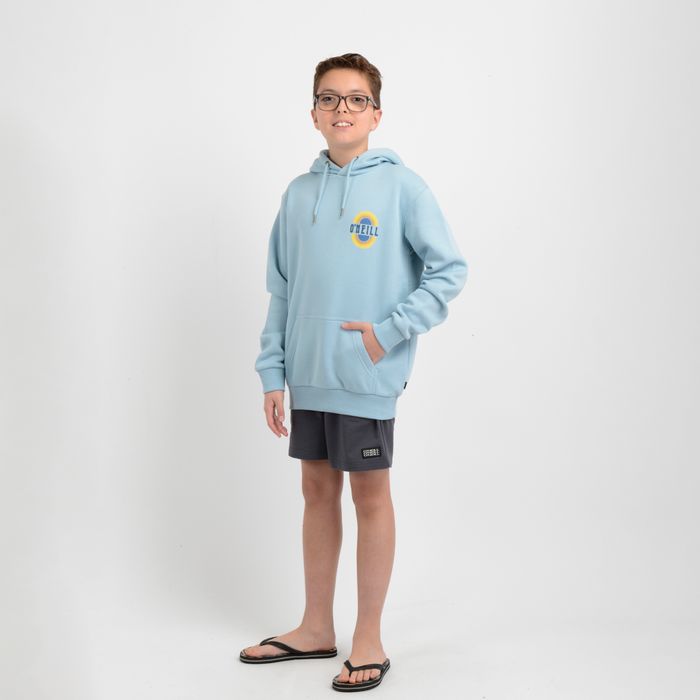 POLERON SUNNY DAY HOODIE  AZUL CLARO / PASTEL