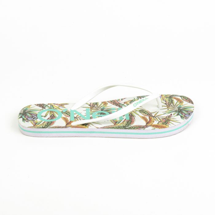 HAWAIANA MUJER LEAF  BLANCO