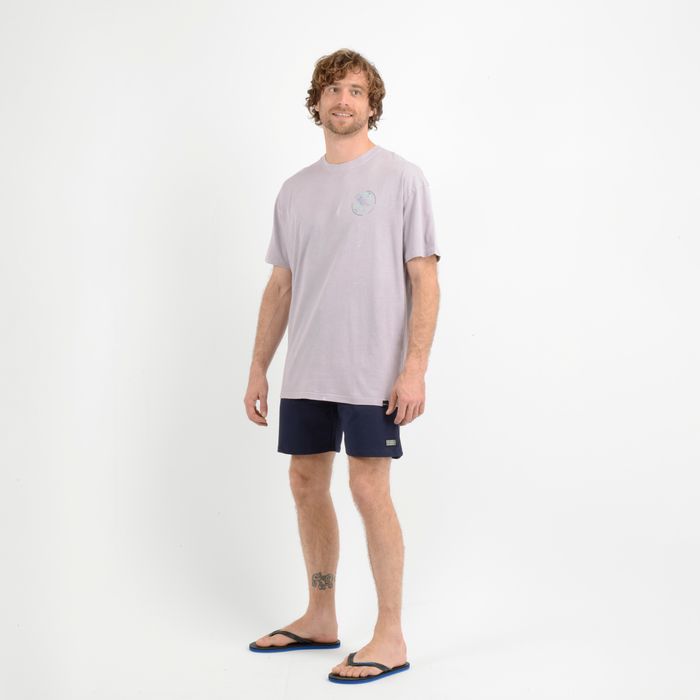 POLERA MANGA CORTA CORE MORADO