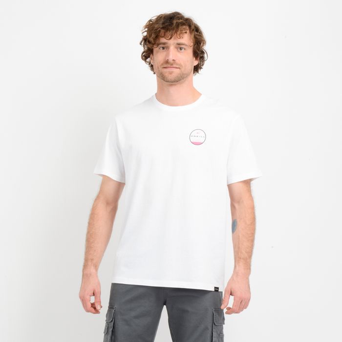 POLERA MANGA CORTA JACK CIRCLE  BLANCO