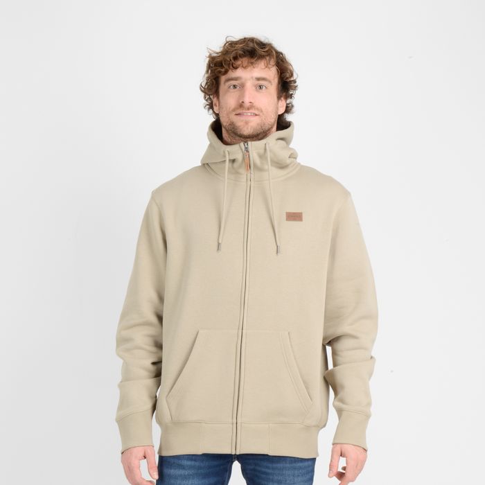 POLERON FULL ZIPER BAVARO FZ  BEIGE