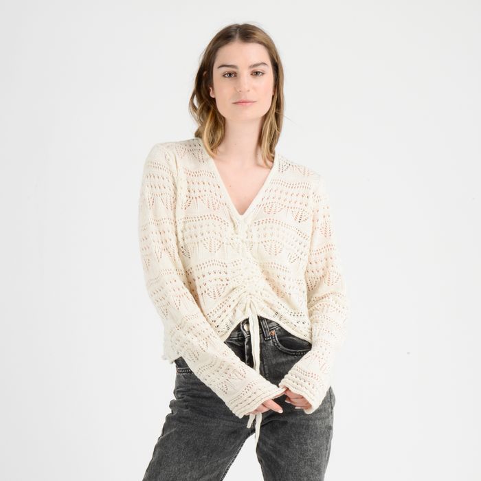 SWEATER HARBOR  BEIGE CLARO