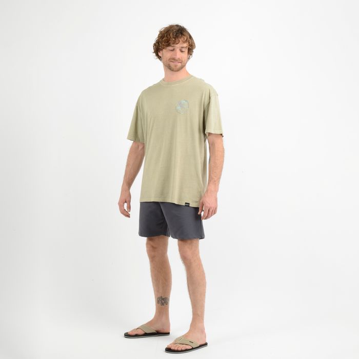 POLERA MANGA CORTA CORE BEIGE