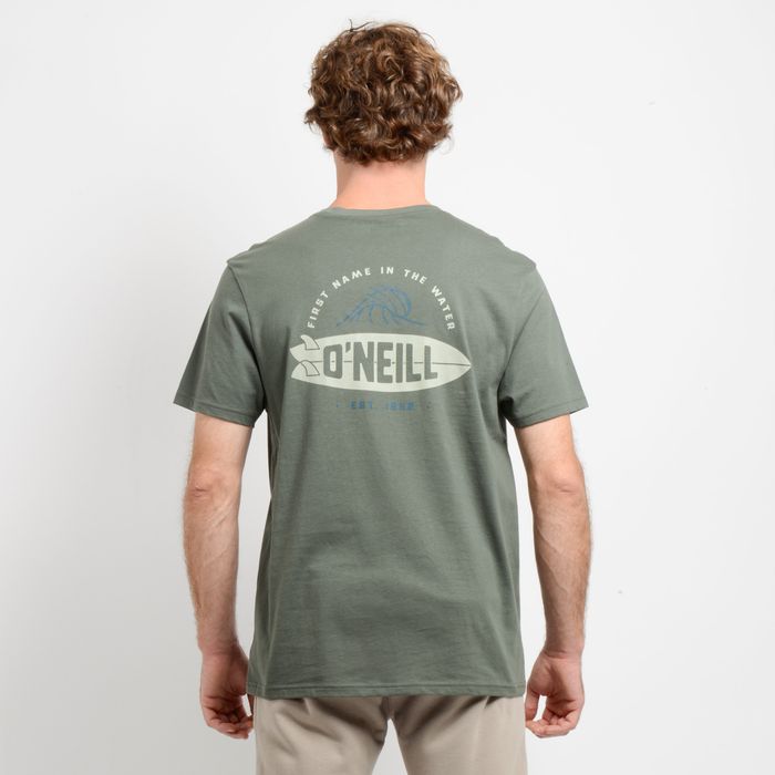 POLERA MANGA CORTA JOY WAVE VERDE OSCURO