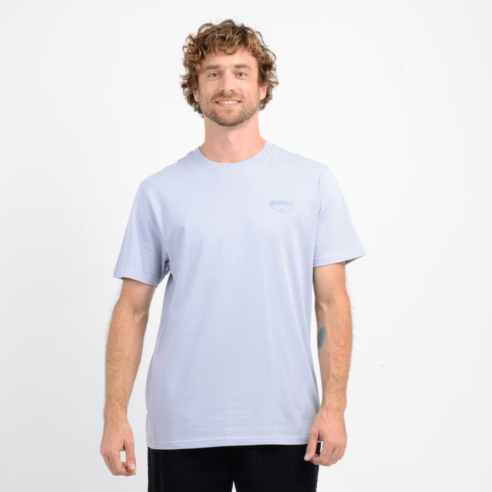 POLERA MANGA CORTA DAYBREAK  AZUL CLARO