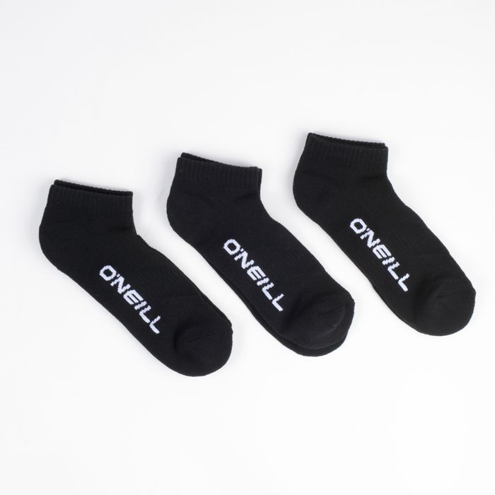 CALCETINES SNEAKER TRIPACK NEGRO