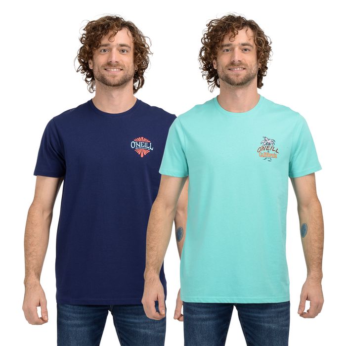 PACK 2 POLERAS FREEPORT AZUL - AZUL CLARO