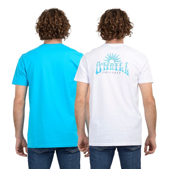 PACK 2 POLERAS OREGON BLANCO - AZUL