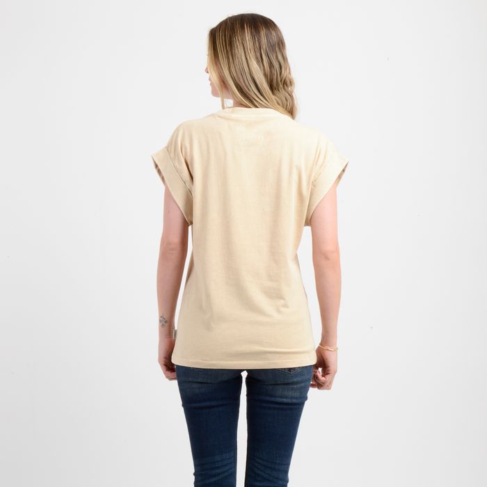 POLERA MANGA CORTA ORIGINAL SURF  BEIGE