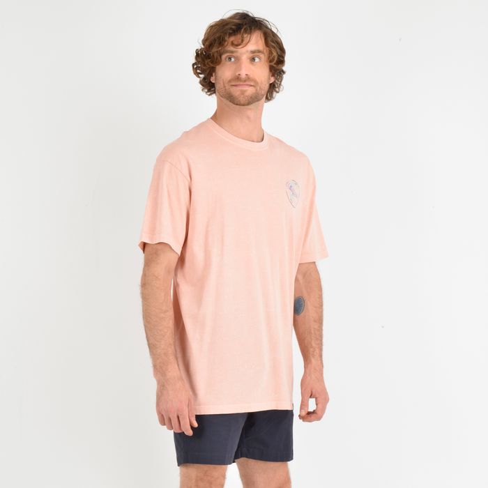 POLERA MANGA CORTA CORE ROSADO