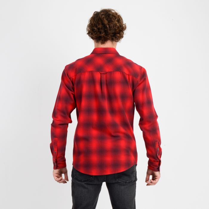 CAMISA FRANELA WINSLOW ROJO