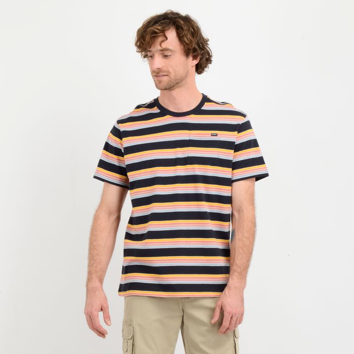 POLERA MANGA CORTA BOLDER  AZUL