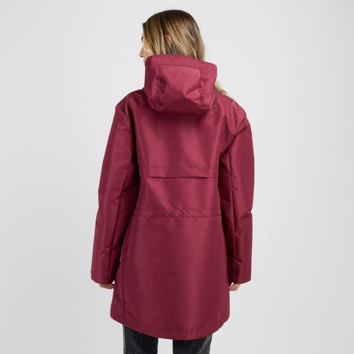 CORTAVIENTO TRAVIS ROJO OSCURO