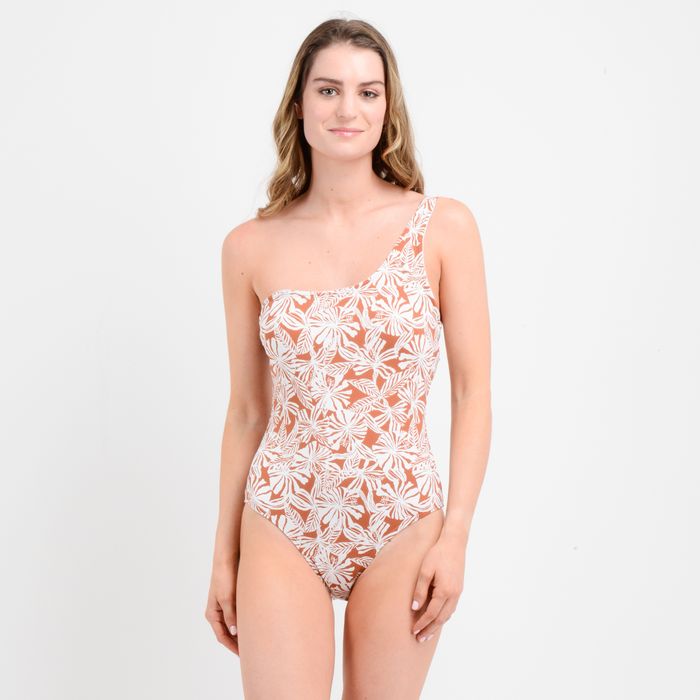 TRAJE DE BAÑO ENTERO HALFMOON  SWIM  CAFÉ COBRE